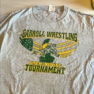 Gray Wrestling Tournament T-Shirt